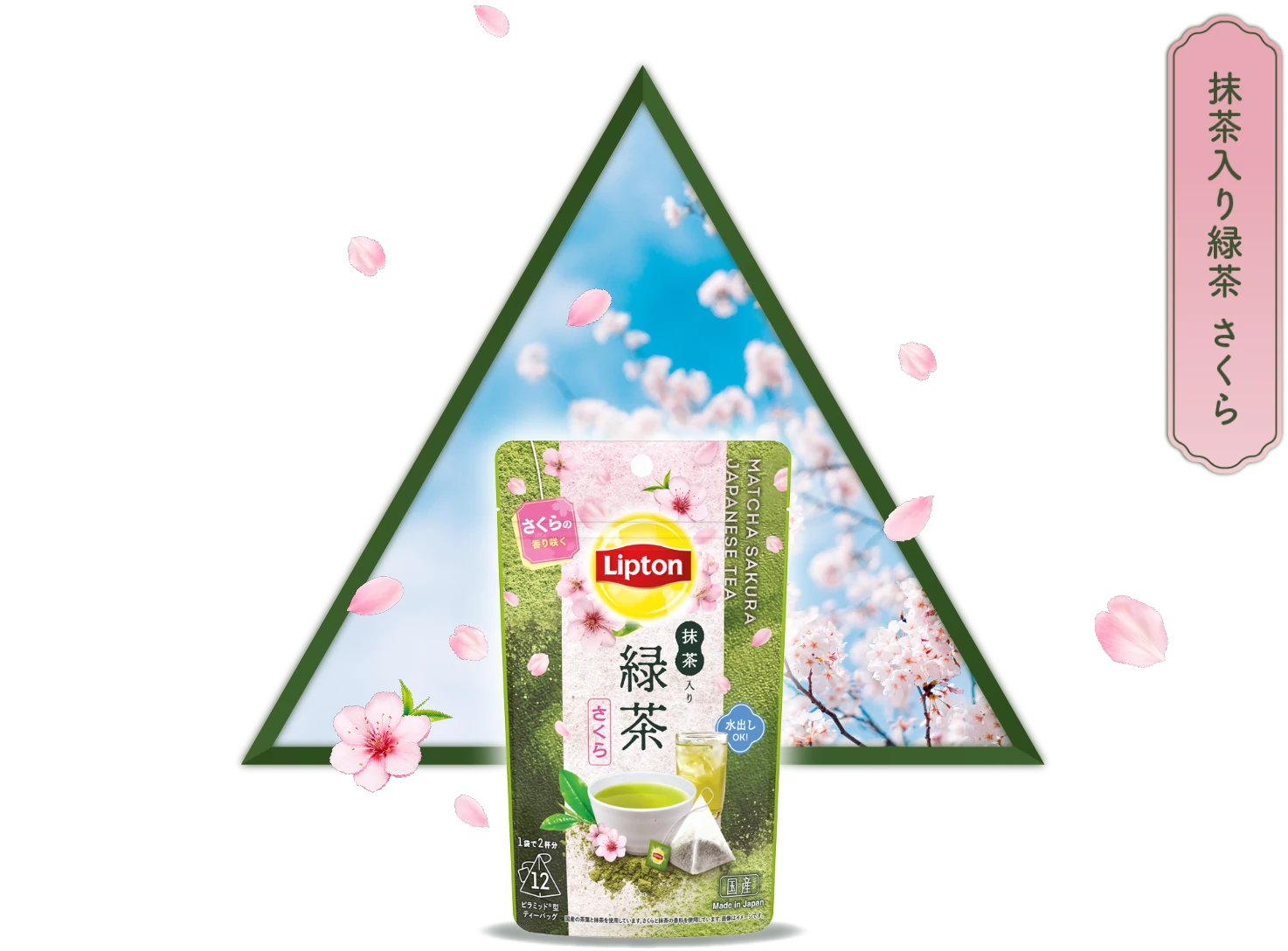 抹茶入り緑茶　さくら